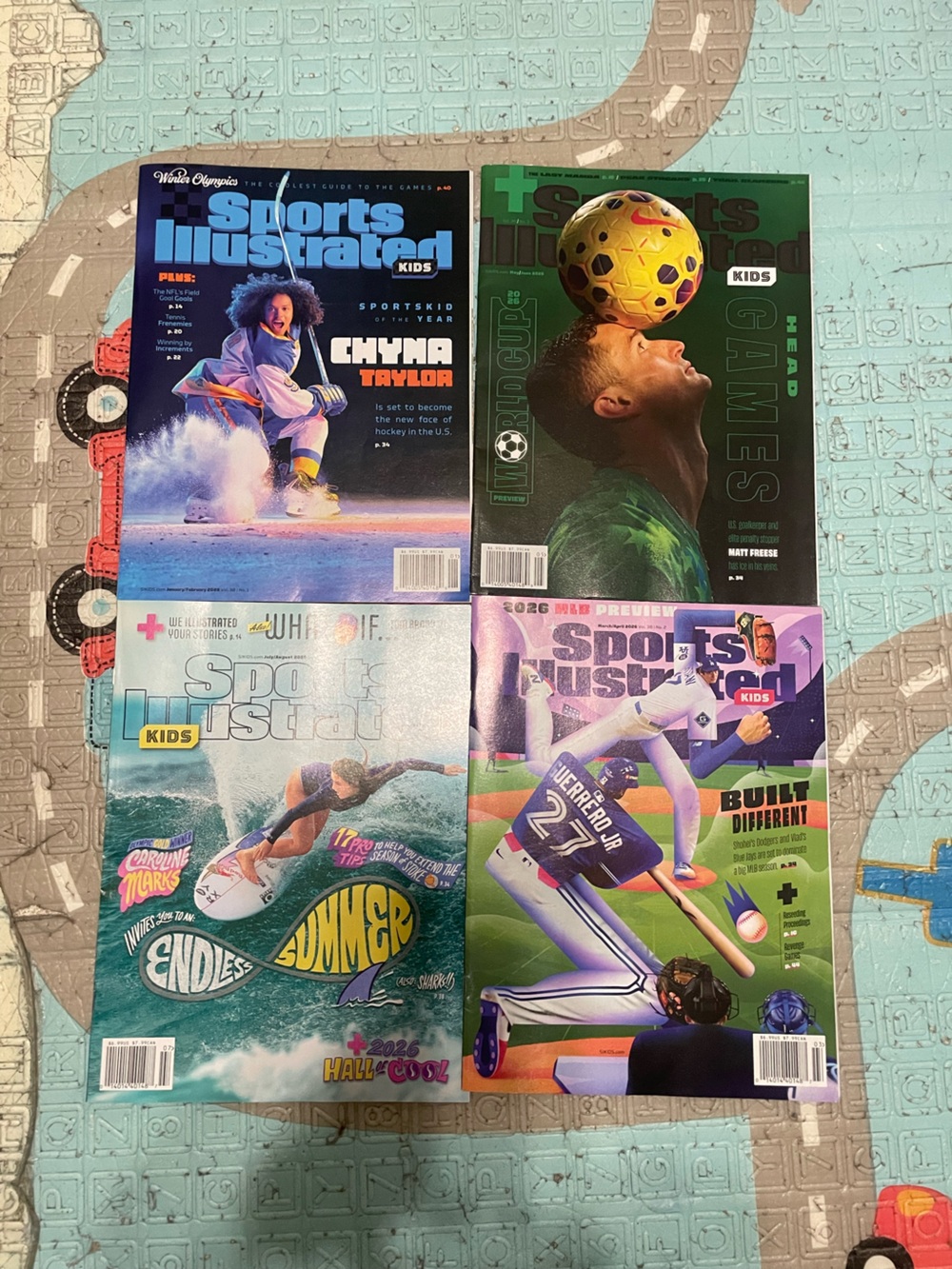Sports Illustrated Kids Magazine Lot - Colorful Covers